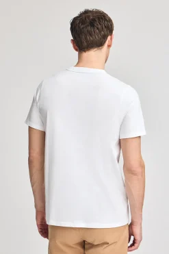 Polo Club T-Shirts*T-shirt à col rond et Big Rigby Go caoutchouté Blanc