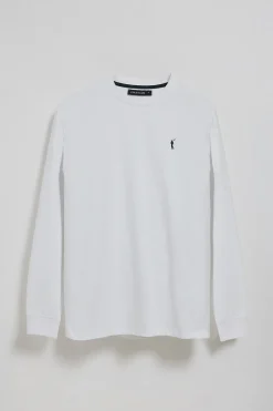 Polo Club T-Shirts*T-shirt à manches longues et brodé Rigby Go Blanc