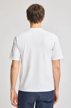 Polo Club T-Shirts*T-shirt en coton et lin à broderie Rigby Go Blanc