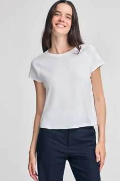 Polo Club T-Shirts*T-shirt Hesperia avec un monogramme brodé Blanc