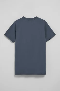 Polo Club T-Shirts*T-shirt bleu à col ras du cou et broderie Rigby Go Denim