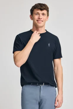 Polo Club T-Shirts*T-shirt à col rond et Big Rigby Go caoutchouté Bleu Marine