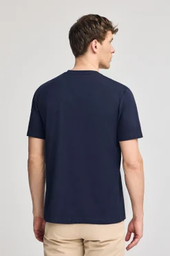 Polo Club T-Shirts*T-shirt à manches courtes et col en V avec broderie Rigby Best Bleu Marine