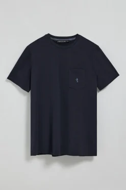 Polo Club T-Shirts*T-shirt à manches courtes à poche avec broderie Rigby Best Bleu Marine