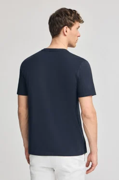 Polo Club T-Shirts*T-shirt basique à col rond et broderie Rigby Best Bleu Marine