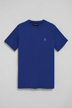 Polo Club T-Shirts*T-shirt à col ras du cou et broderie Rigby Go Bleu Royal
