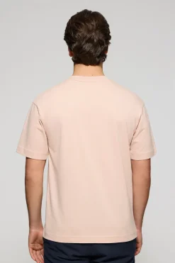 Polo Club T-Shirts*T-shirt couleur nude à manches courtes et col ras du cou avec logo Maquillage