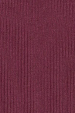 Polo Club T-Shirts*T-shirt couleur prune Penelope avec bouton nacré Ciruela