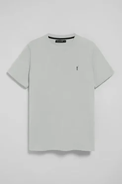 Polo Club T-Shirts*T-shirt à col ras du cou et broderie Rigby Go Gris clair