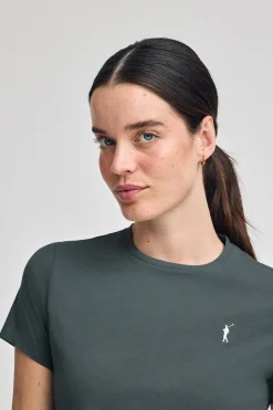 Polo Club T-Shirts*T-shirt à col rond et broderie Rigby Go Gris Pierre