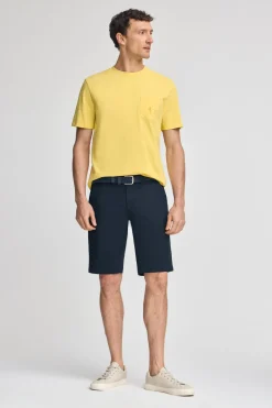 Polo Club T-Shirts*T-shirt jaune à manches courtes à poche avec broderie Rigby Best Jaune tendre