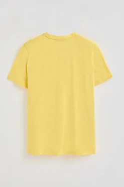 Polo Club T-Shirts*T-shirt jaune à manches courtes à poche avec broderie Rigby Best Jaune tendre