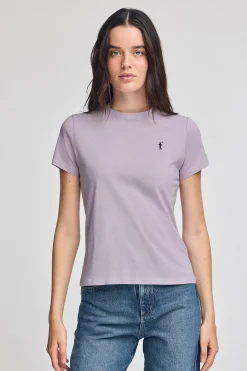 Polo Club T-Shirts*T-shirt à col rond et broderie Rigby Go Lavande
