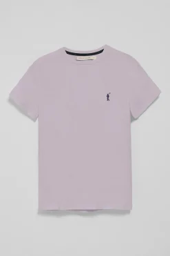 Polo Club T-Shirts*T-shirt à col rond et broderie Rigby Go Lavande