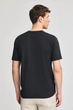 Polo Club T-Shirts*T-shirt à manches courtes et col en V avec broderie Rigby Best Noir