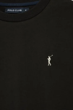 Polo Club T-Shirts*T-shirt à manches longues et brodé Rigby Go Noir