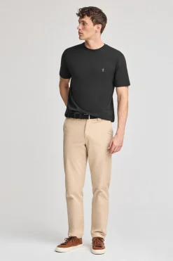 Polo Club T-Shirts*T-shirt basique à col rond et broderie Rigby Best Noir