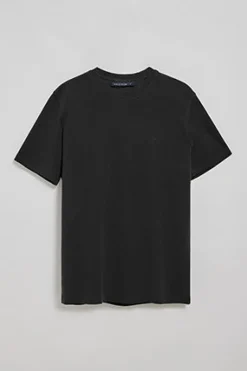 Polo Club T-Shirts*T-shirt microstructuré avec un monogramme brodé PC Noir