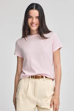 Polo Club T-Shirts*T-shirt à col rond et broderie Rigby Go Rose