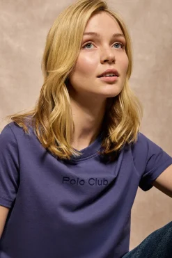 Polo Club T-Shirts*T-shirt Tori avec logo Minimal Combo Bleu océan