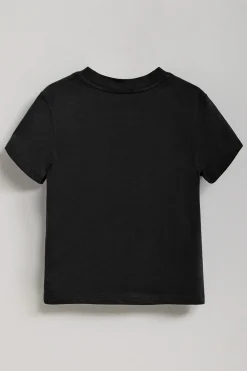 Polo Club T-Shirts*T-shirt Tori boxy fit à imprimé caoutchouté Regular Block Noir