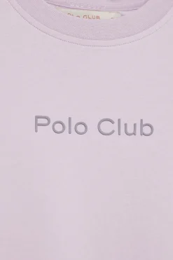 Polo Club T-Shirts*T-shirt Tori couleur avec logo Minimal Combo Lavande