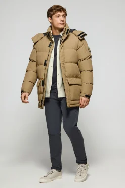 Polo Club Vestes*Veste Midtown à capuche amovible et détails Beige