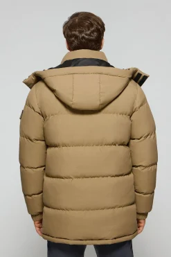 Polo Club Vestes*Veste Midtown à capuche amovible et détails Beige