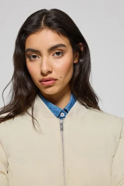 Polo Club Vestes*Veste bomber matelassée Dubai avec des détails Beige