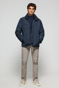Polo Club Vestes*Veste Brooklyn matelassée en avec détail aux manches Bleu Marine