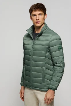 Polo Club Vestes*Veste Cabo ultralight verte avec logo Vert forêt foncé