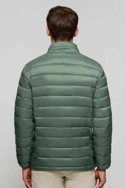 Polo Club Vestes*Veste Cabo ultralight verte avec logo Vert forêt foncé