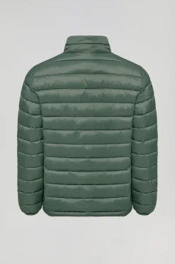 Polo Club Vestes*Veste Cabo ultralight verte avec logo Vert forêt foncé