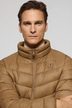 Polo Club Vestes*Veste Chase ultralight avec écusson Rigby Go Camel
