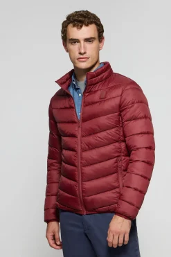 Polo Club Vestes*Veste Chase ultralight avec écusson Rigby Go Grenat