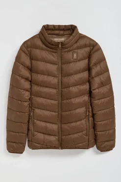 Polo Club Vestes*Veste Chase ultralight marron avec écusson Rigby Go Brun