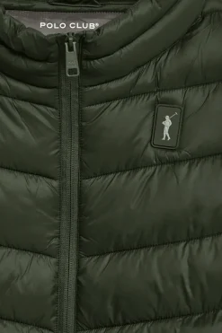 Polo Club Vestes*Veste Chase ultralight avec écusson Rigby Go Vert Foncé