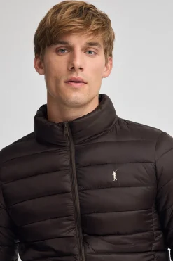 Polo Club Vestes*Veste Chuck Embroidery chocolat foncé avec logo Rigby Go Chocolat noir