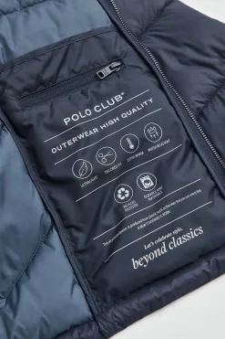 Polo Club Vestes*Veste Ciro avec logo Bleu Marine