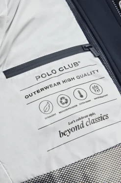 Polo Club Vestes*Veste Comet avec logo Bleu Marine