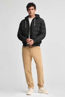 Polo Club Vestes*Veste Comet e avec logo Noir