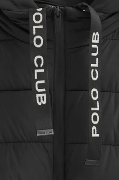 Polo Club Vestes*Veste Comet e avec logo Noir