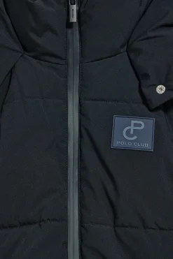 Polo Club Vestes*Veste courte Artic e avec capuche fixe et détails Bleu