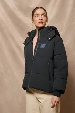 Polo Club Vestes*Veste courte Artic e avec capuche fixe et détails Bleu