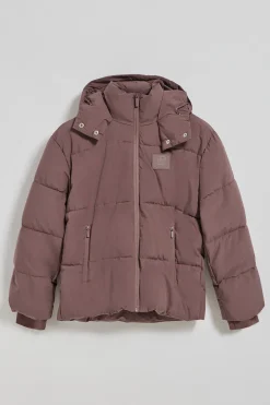 Polo Club Vestes*Veste courte Artic avec capuche fixe et détails Rose taupe