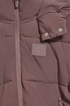 Polo Club Vestes*Veste courte Artic avec capuche fixe et détails Rose taupe