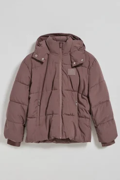 Polo Club Vestes*Veste courte Artic avec capuche fixe et détails Rose taupe