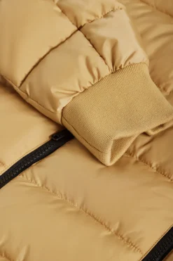 Polo Club Vestes*Veste Dolomite couleur matelassée avec écusson Camel