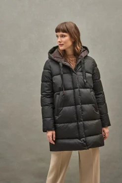 Polo Club Vestes*Veste Gaia réversible marron avec logo Noir-Brun
