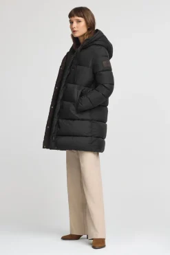 Polo Club Vestes*Veste Gaia réversible marron avec logo Noir-Brun